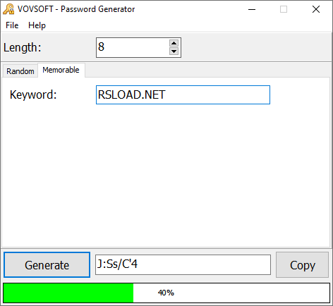 Vov Password Generator бесплатно